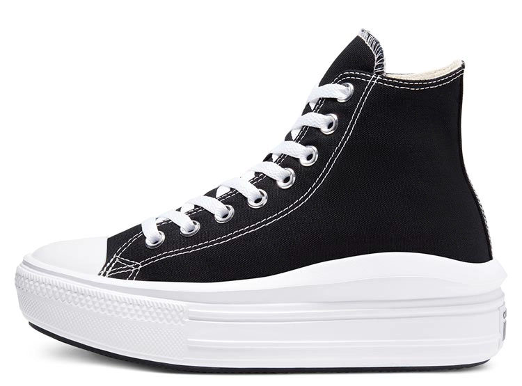 ZAPATILLAS MUJER CONVERSE URBANAS NEGRO CHUCK TAYLOR ALL STAR MOVE - 2