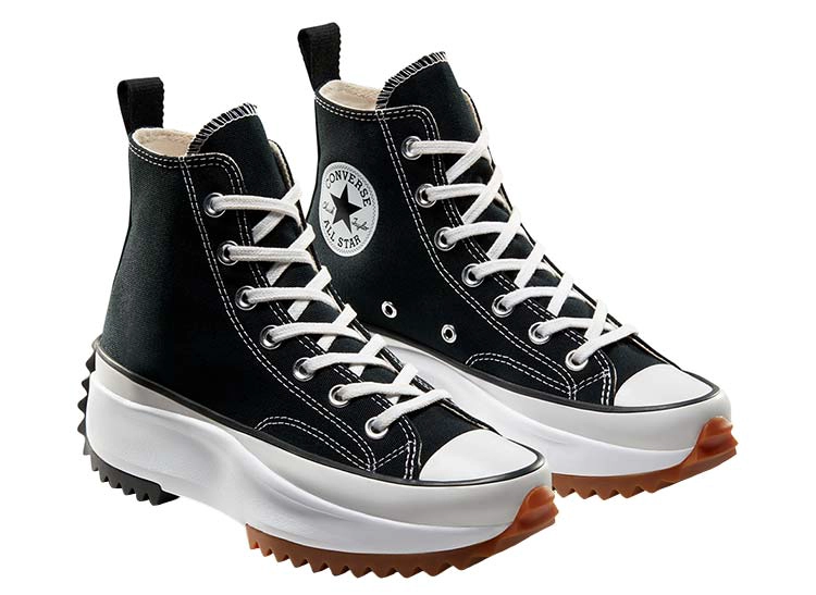 ZAPATILLAS MUJER CONVERSE URBANAS NEGRO RUN STAR HIKE - 2