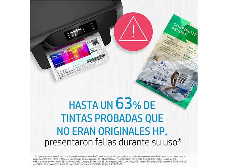 CARTUCHO TINTA HP ORIGINAL 667 NEGRO - 12