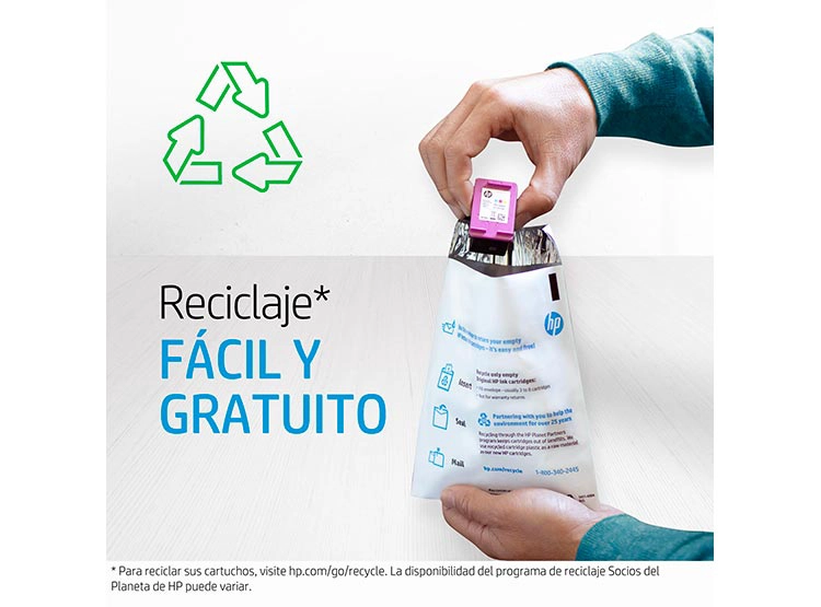 CARTUCHO TINTA HP ORIGINAL 667 NEGRO - 7