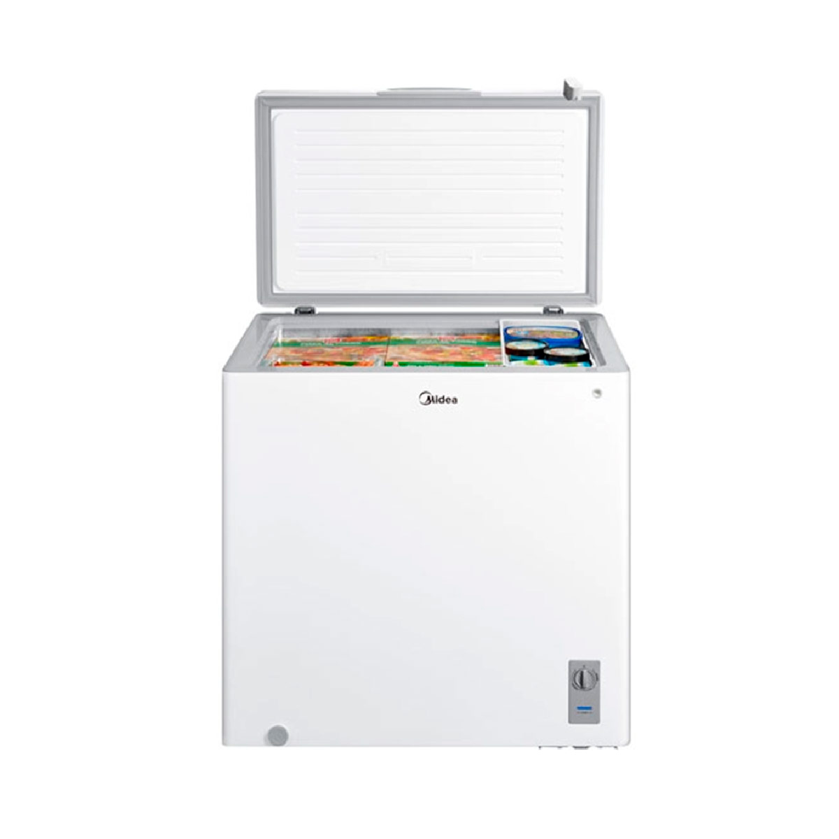 CONGELADOR HORIZONTAL MIDEA MFH-1990B258CN 198L DUAL BLANCO - 4