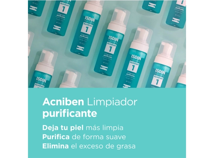 ESPUMA PURIFICANTE ISDIN LIMPIADOR ACNIBEN - 2
