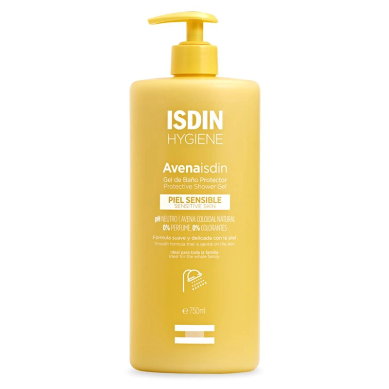 GEL DE DUCHA ISDIN AVENA PIEL SENSIBLE 750 ML - 1