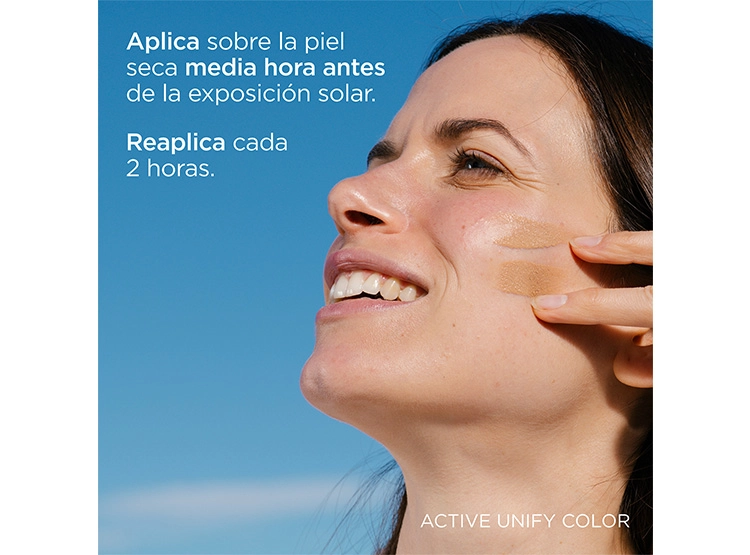 PROTECTOR SOLAR ISDIN FUSION FLUID 100 ACTIVE UNIFY COLOR SPF 50+ - 5