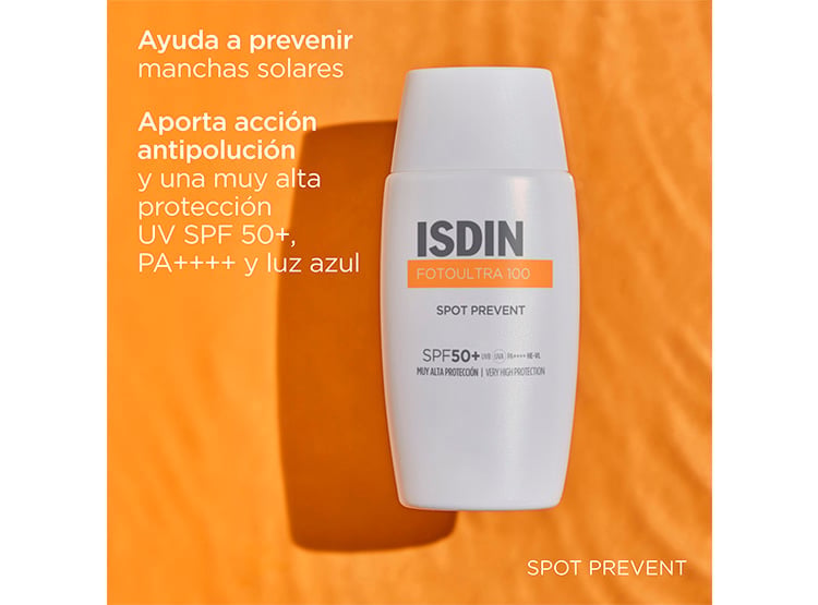 PROTECTOR SOLAR ISDIN FUSION FLUID 100 SPOT PREVENT SPF 50+ - 2