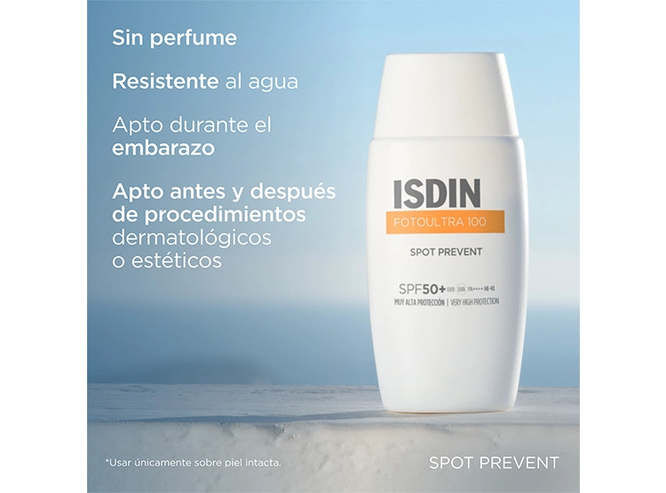 PROTECTOR SOLAR ISDIN FUSION FLUID 100 SPOT PREVENT SPF 50+ - 4