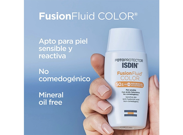 PROTECTOR SOLAR ISDIN FUSION FLUID COLOR SPF 50+ - 3