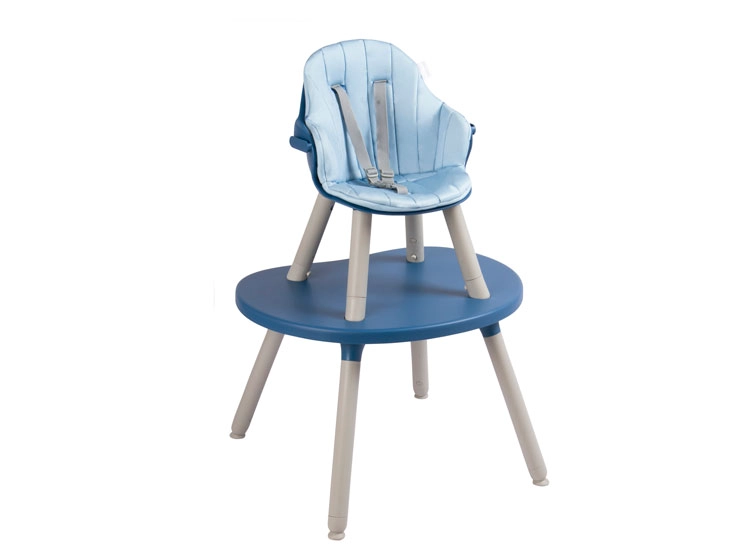 SILLA DE COMER BEBE BABY DESK 3&1 AZUL BEBESIT - 2