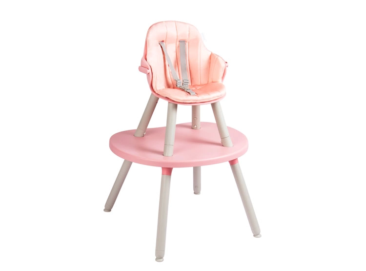 SILLA DE COMER BEBE BABY DESK 3&1 ROSA BEBESIT - 2