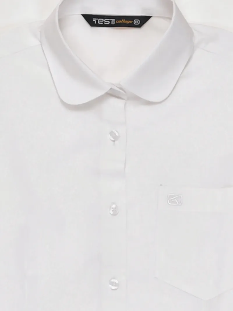 BLUSA ESCOLAR TEST BLANCA - 4
