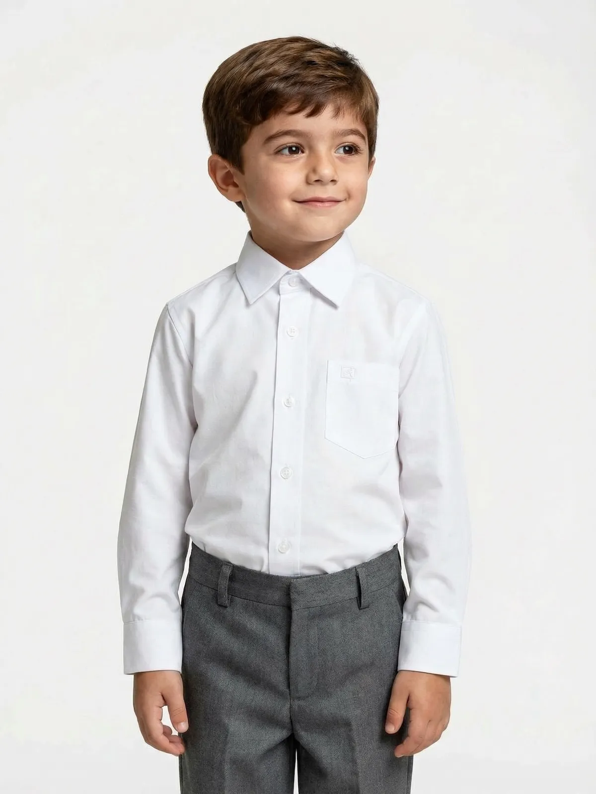 PACK X2 CAMISA ESCOLAR TEST BLANCA - 1