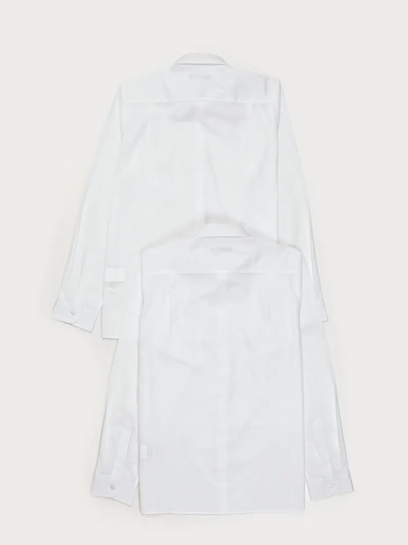 PACK X2 CAMISA ESCOLAR TEST BLANCA - 3