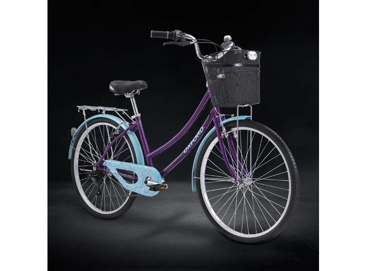 BICICLETA DE PASEO CYCLOTOUR ARO 26 M MORADO - 2