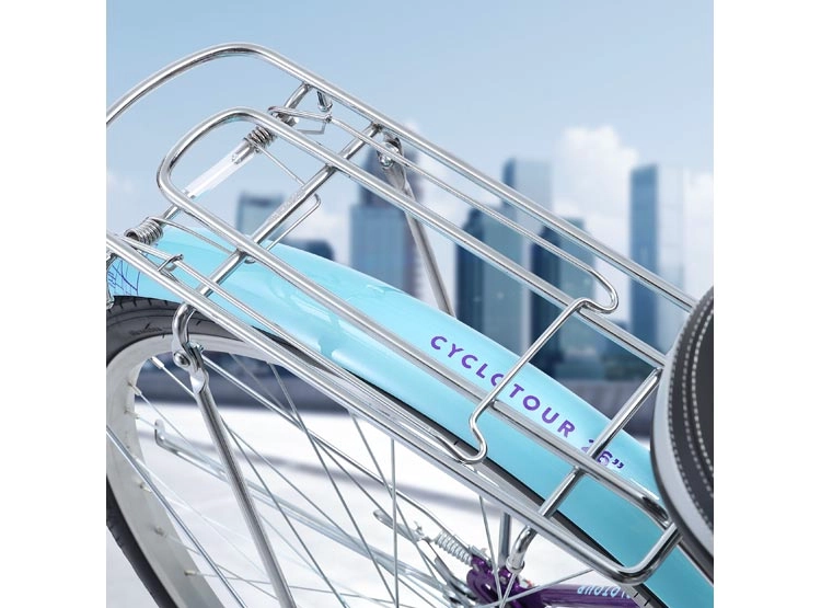 BICICLETA DE PASEO CYCLOTOUR ARO 26 M MORADO - 5