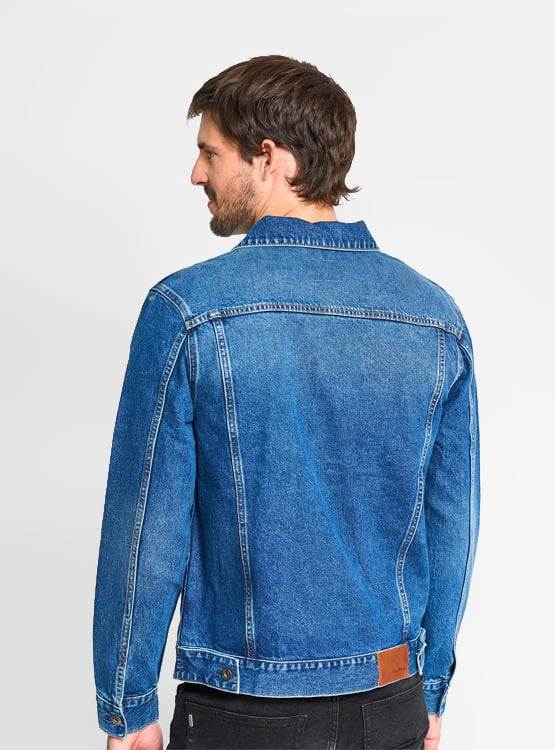CHAQUETA ALGODÓN HOMBRE PEPE JEANS DENIM CLÁSICA - 2