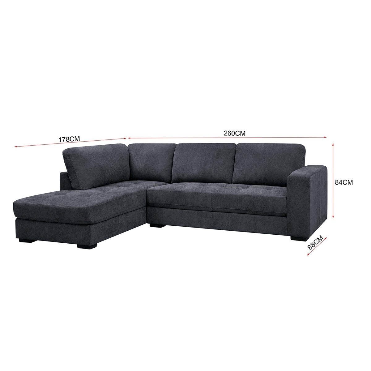 SOFÁ SECCIONAL RIPLEY HOME MINI PIRLO 4 CUERPOS - 7