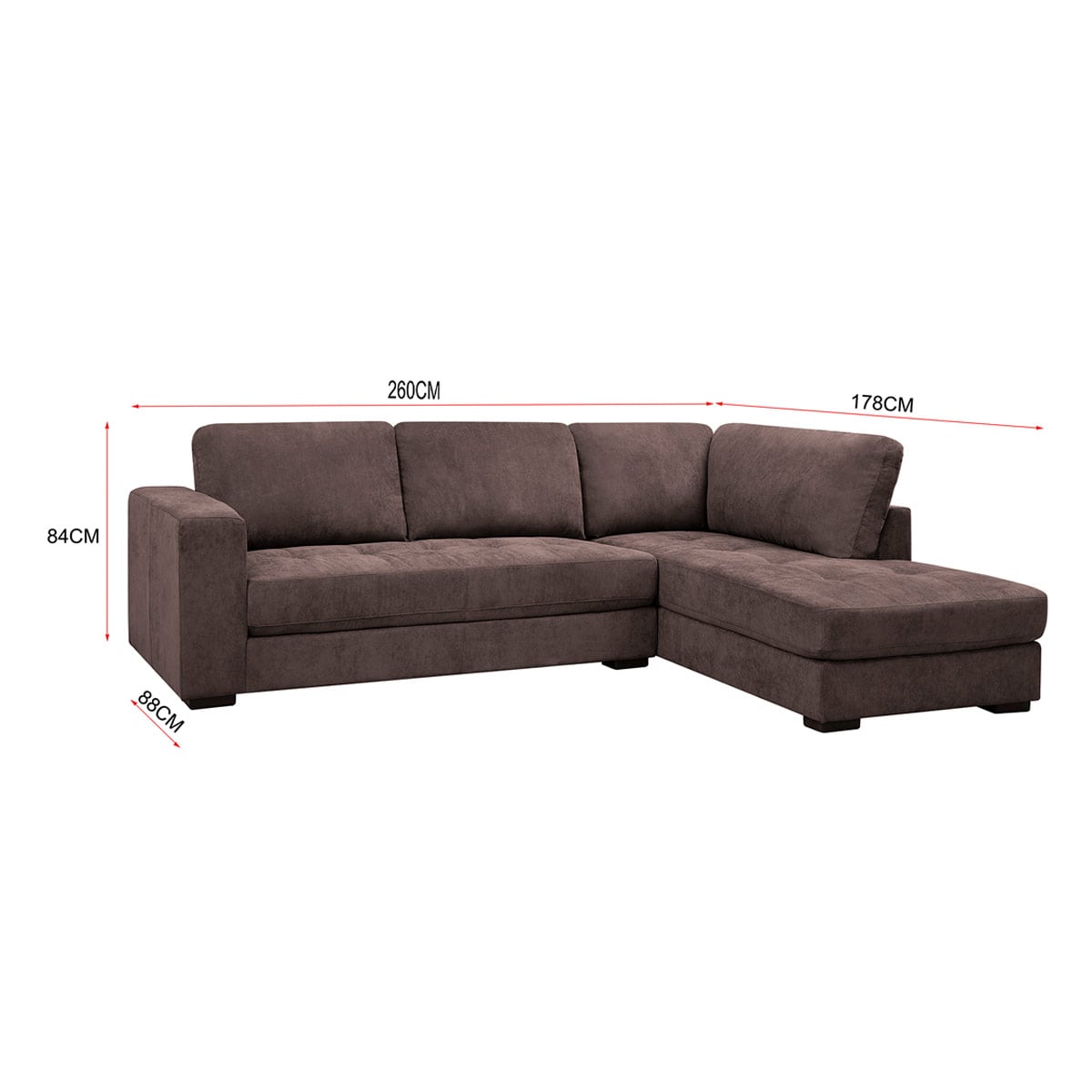 SOFÁ SECCIONAL RIPLEY HOME MINI PIRLO 4 CUERPOS  - 7