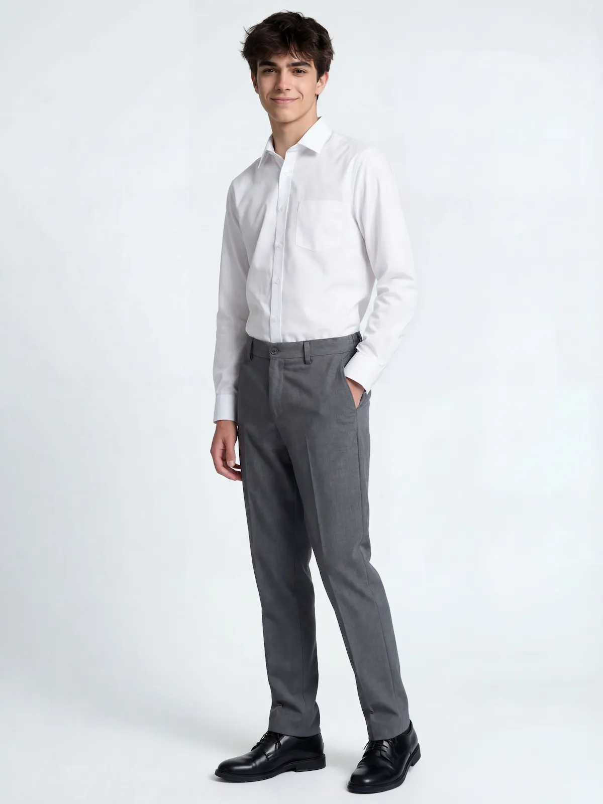 PANTALÓN TEST CLÁSICO TEEN ESCOLAR - 1