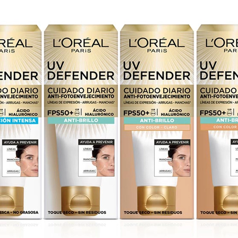 PROTECTOR SOLAR FACIAL LOREAL DERMO EXPERTISE UV DEFENDER HIDRATACIÓN INTENSA SPF 50+ 40 ML - 7