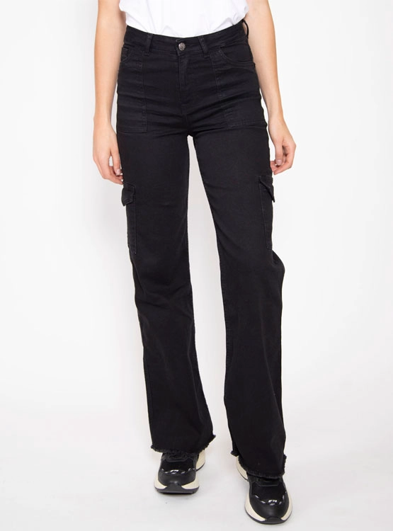 JEANS MUJER ELLUS ALGODÓN CARGO - 1