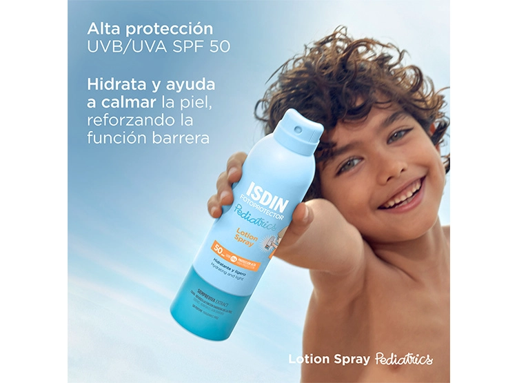 PROTECTOR SOLAR ISDIN LOTION SPRAY PEDIATRICO SPF 50 250 ML - 2