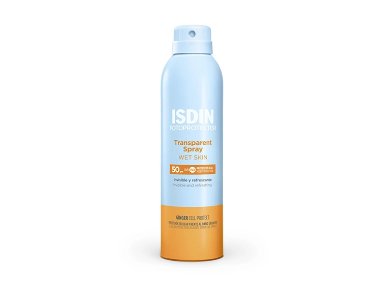 PROTECTOR SOLAR ISDIN TRANSPARENT SPRAY WS SPF 50 250 ML - 1