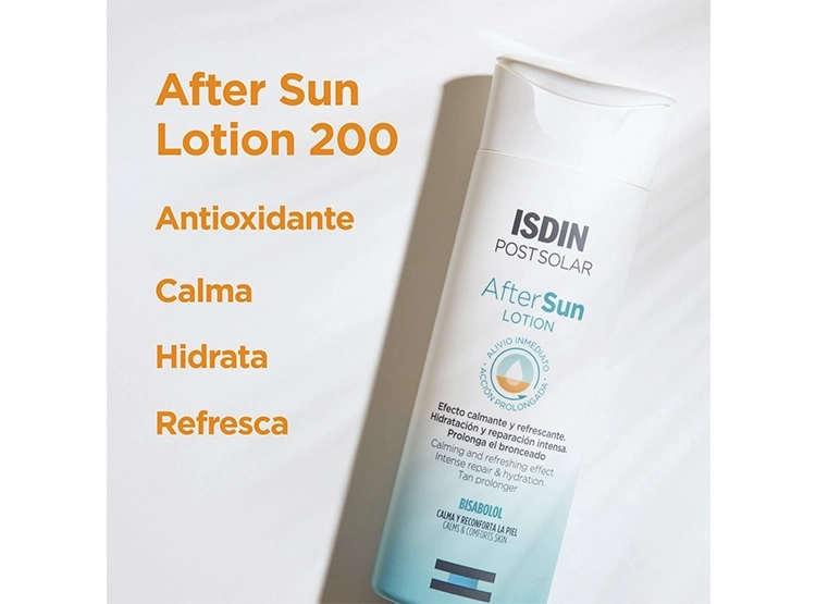 LOCION CORPORAL ISDIN AFTER SUN 200 ML - 4