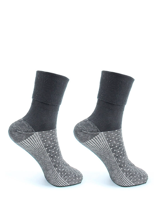 2 PACK CALCETINES MUJER MONARCH PUÑO SUAVE - 1
