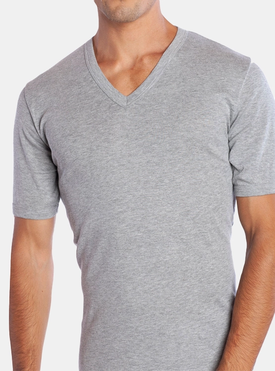 CAMISETA ALGODÓN HOMBRE TAIS ALGODÓN CUELLO V M/ - 1