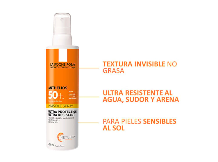 PROTECTOR SOLAR CORPORAL LA ROCHE-POSAY ANTHELIOS SHAKA SPRAY SPF 50+ 200 ML - 3