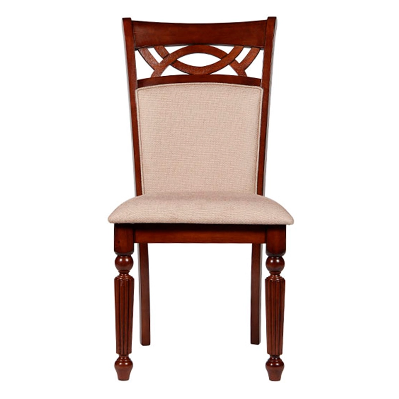 JUEGO DE COMEDOR RIPLEY HOME BRITISH 6 SILLAS 2 SITIALES EXTENSIBLE CAFÉ - 7