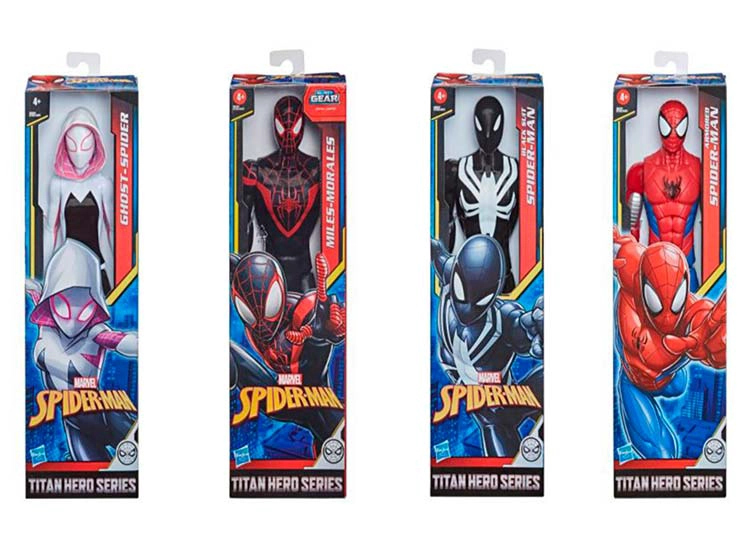 FIGURA DE ACCIÓN SPIDER MAN TITAN HERO SERIES ARACNO GUERREROS - 3