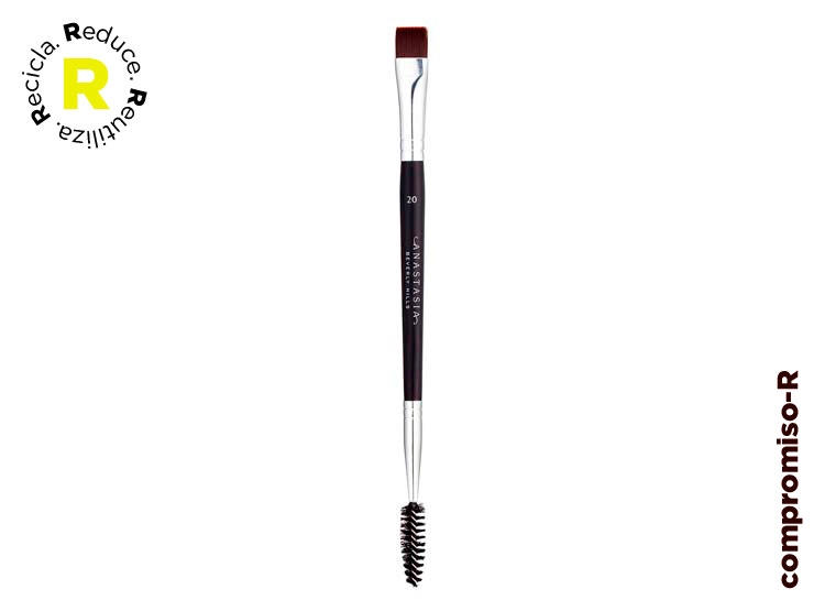 BROCHA DE MAQUILLAJE ANASTASIA BEVERLY HILLS #20 DUAL-ENDED FLAT DETAIL BRUSH - 1