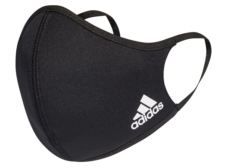 MASCARILLAS ADIDAS TRIPACK FACE COVER NEGRO - 2