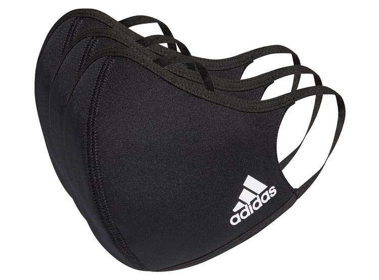 MASCARILLAS ADIDAS TRIPACK FACE COVER NEGRO - 1