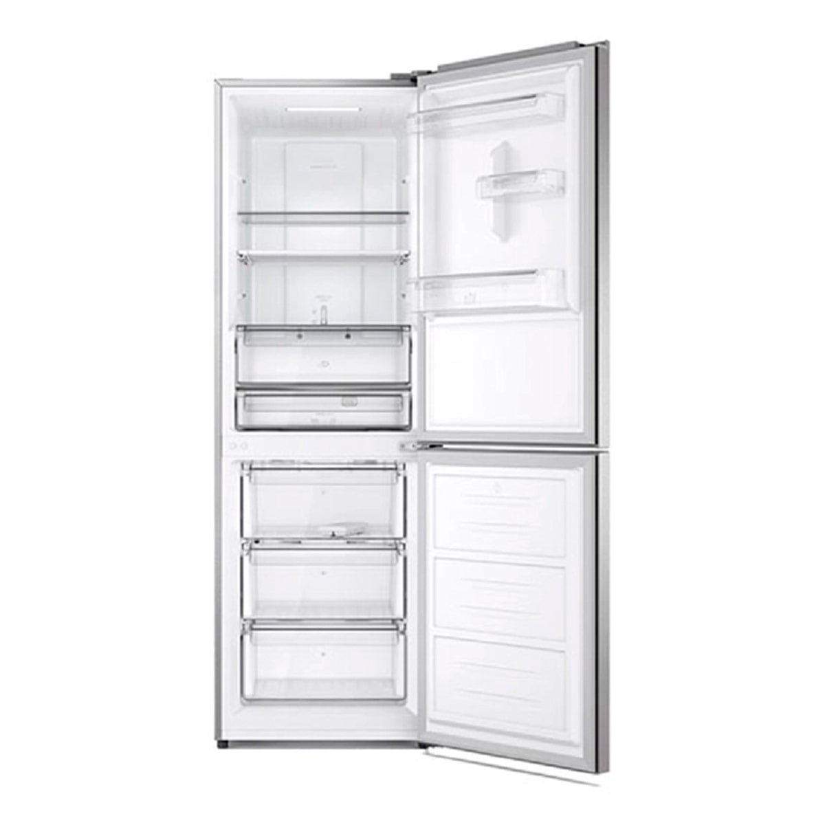 REFRIGERADOR BOTTOM FREEZER FENSA DB60S 323L NO FROST ACERO - 4
