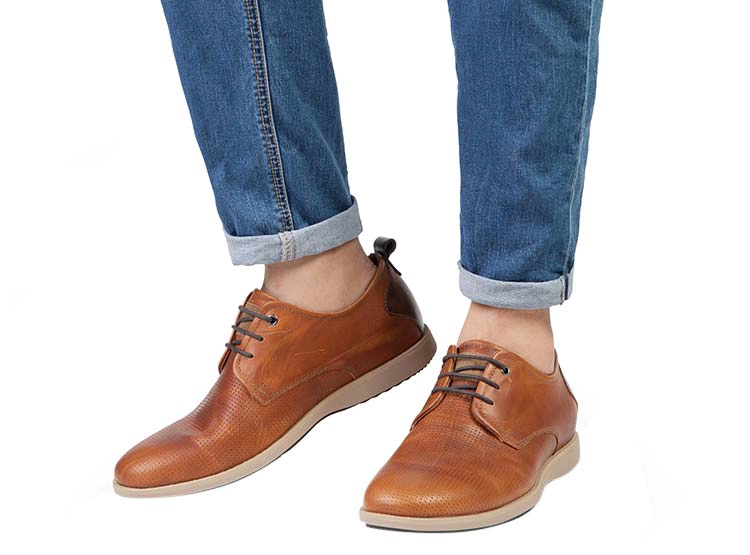 ZAPATOS CUERO HOMBRE CARDINALE CAMEL DENVER - 2