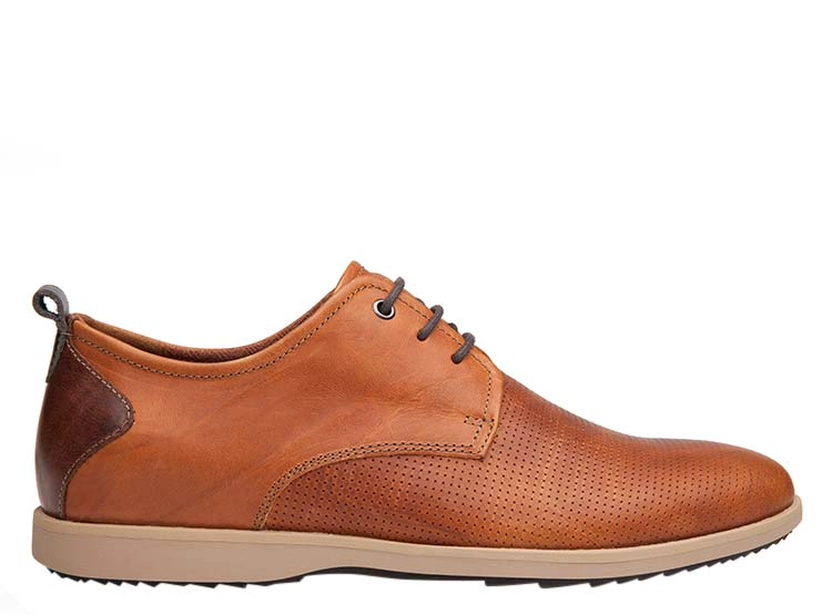 ZAPATOS CUERO HOMBRE CARDINALE CAMEL DENVER - 1