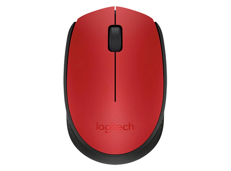 MOUSE INALÁMBRICO LOGITECH M170 RED - 2