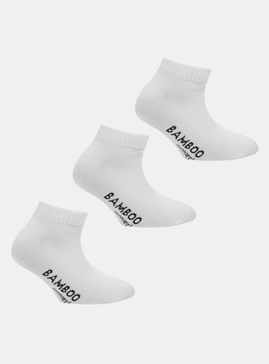 3 PACK CALCETINES ALGODÓN NIÑA MONARCH TRI PALETA BAMBÚ - 1