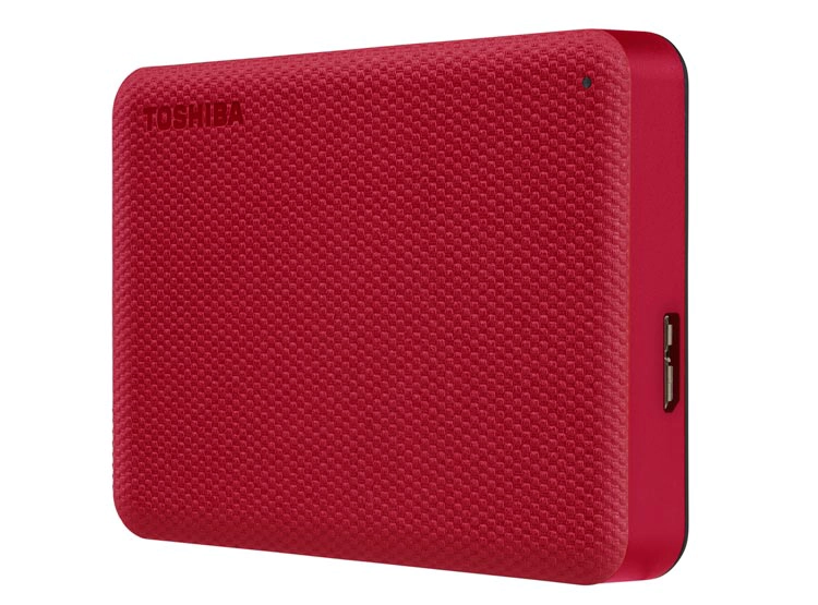 DISCO DURO TOSHIBA ROJO 4TB CANVIO ADVANCE V10 - 3