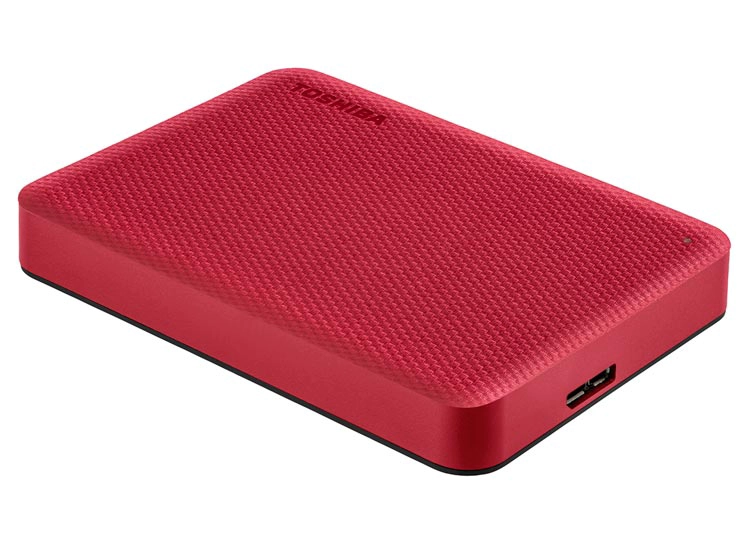 DISCO DURO TOSHIBA ROJO 4TB CANVIO ADVANCE V10 - 7