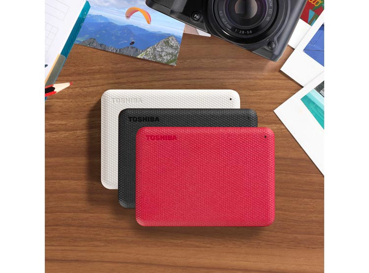 DISCO DURO TOSHIBA ROJO 4TB CANVIO ADVANCE V10 - 10