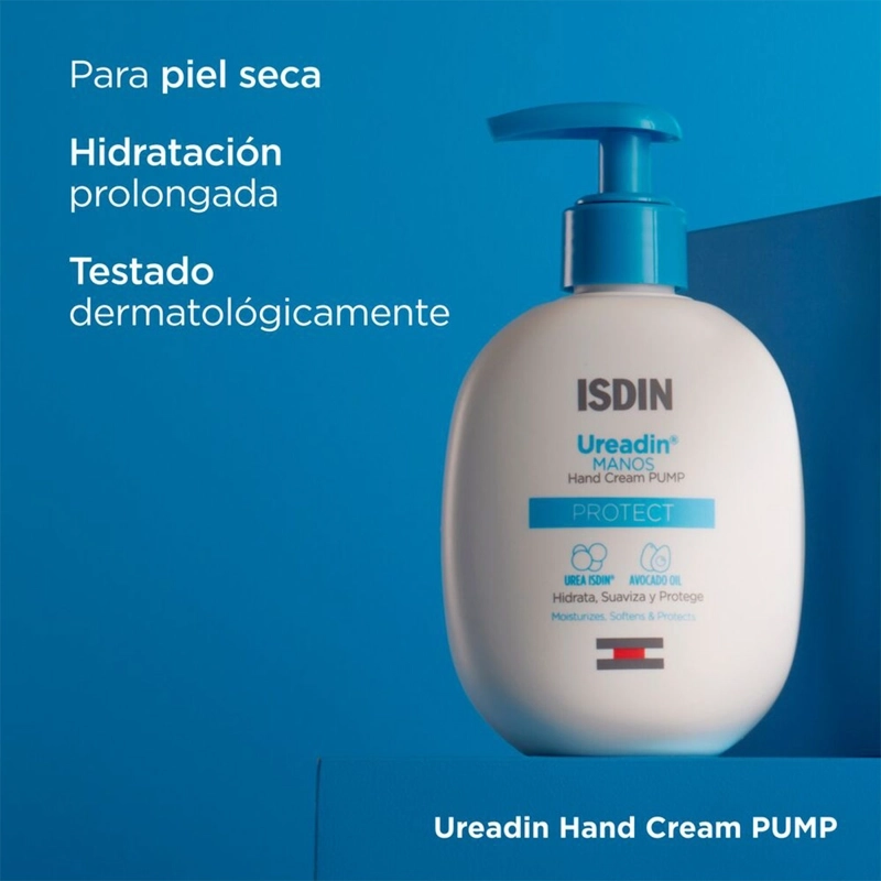 CREMA DE MANOS ISDIN UREADIN PROTECT PUMP 200 ML - 3