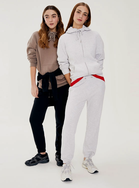 PANTALÓN MUJER INDEX BUZO ALGODÓN - 1