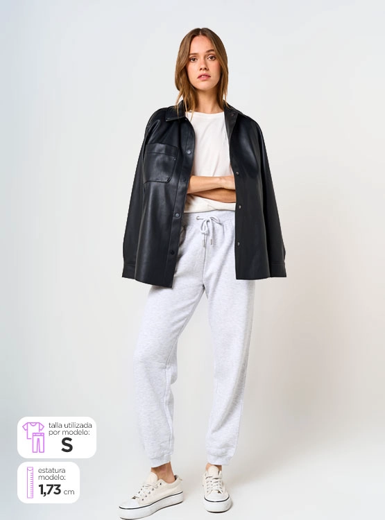 PANTALÓN MUJER INDEX BUZO ALGODÓN - 2