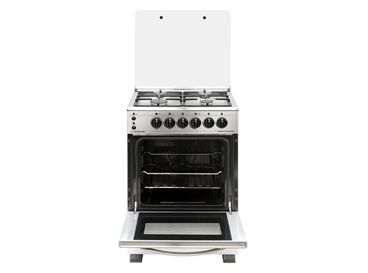 COCINA A GAS SINDELEN CH-6700IN 4 PLATOS ACERO - 3