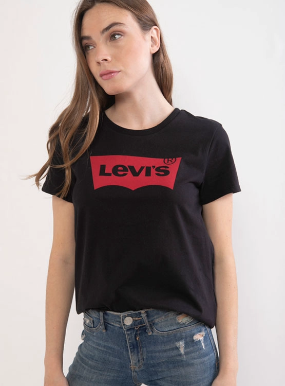 POLERA MUJER LEVI'S MANGA CORTA - 1