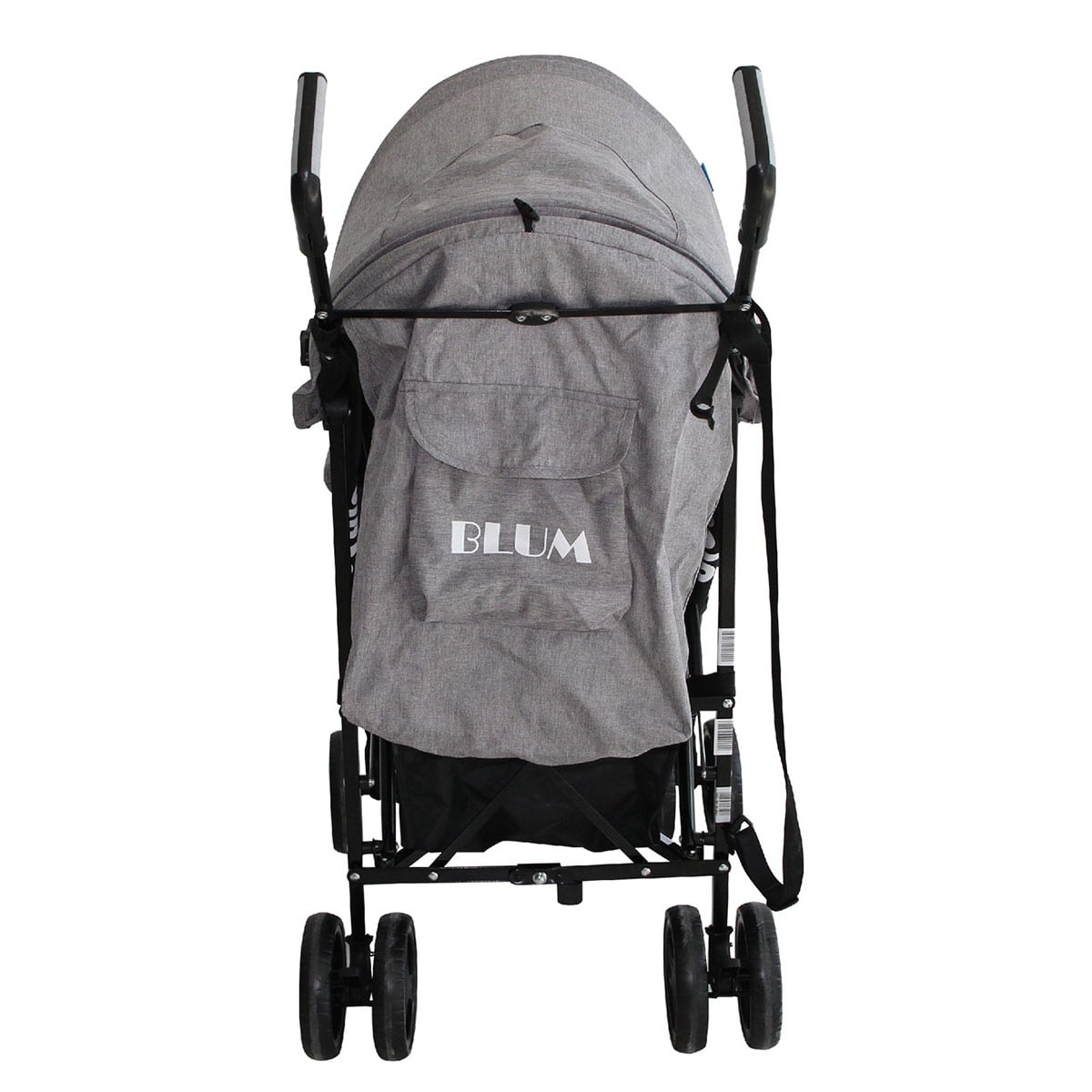 COCHE PARAGÜAS BEBEGLO RS-1395L ACERO GRIS - 7
