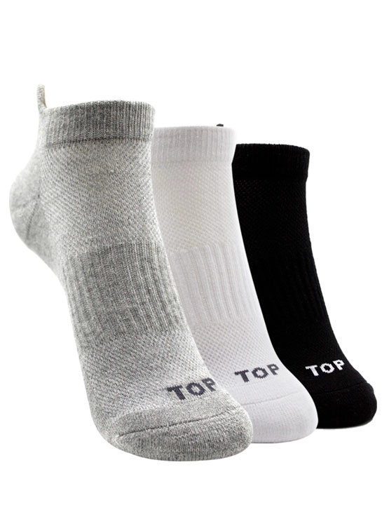 PACK 3 CALCETINES TOP MUJER DEPORTIVOS - 1